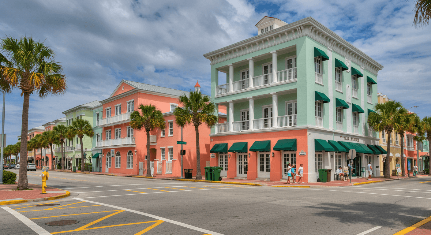 Celebration Town Center in Orlando, Florida